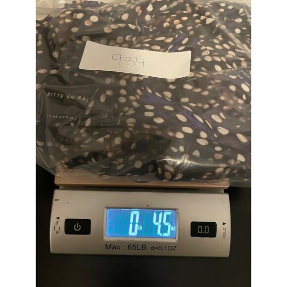 Bitte Kai Rand Womens Tunic Dress EU 38 US 8 Abstract Viscose Sheer Babydoll - Picture 10 of 10